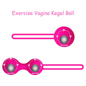 Set Safe Silicone Smart Ball Kegel Ball Ben Wa Ball Vagina Tighten Exercise Machine Vaginal Geisha Ball Sex Toys for Women - sextoysok
