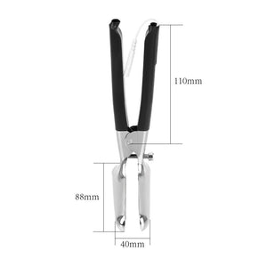 IKOKY Electric Shock Anal Expander Anal Speculum Vaginal Dilator Medical Themed Toys Sex Toys for Women Stainless Steel - sextoysok