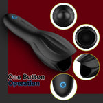 Glans Exerciser 10 Mode Vibrator Penis Enlargement Dotted Delay Masturtion Toy for Men Penis Massage Vibrator Male Devices Toys - sextoysok