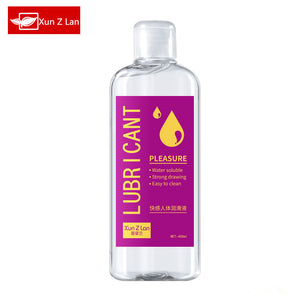 Sex products 400ML lubricant for sex water based lubricant sex lube Easy To Clean grease Vagina Anal lubricante gay for sex (White) - sextoysok