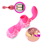 Man nuo Clit Massager Vibrator Strong Nipple Sucker Tongue Oral Clitoris Sucking Sex Toys for Women Blowjob Female Masturbator - sextoysok