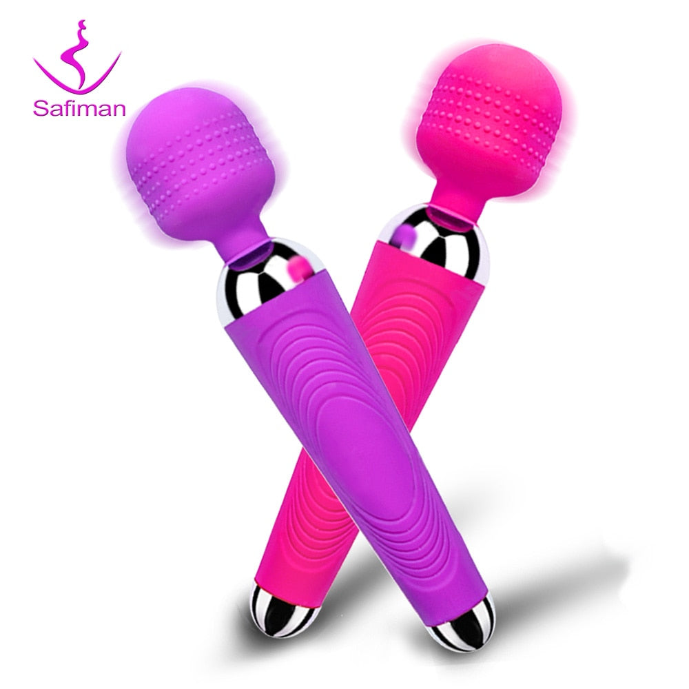 Powerful Magic Wand AV Vibrator Sex Toys for Woman Clitoris Stimulator Sex Shop toys for adults G Spot vibrating Dildo for woman - sextoysok