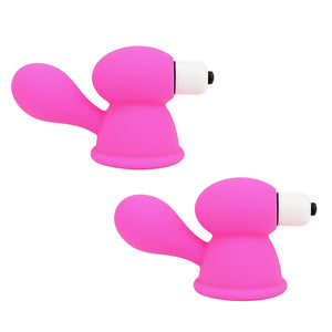 VATINE Breast Massager Vibrator Nipple Sucker Vibrating Nipple Stimulation Breast Pump Enlarge Clitoris Massager - sextoysok