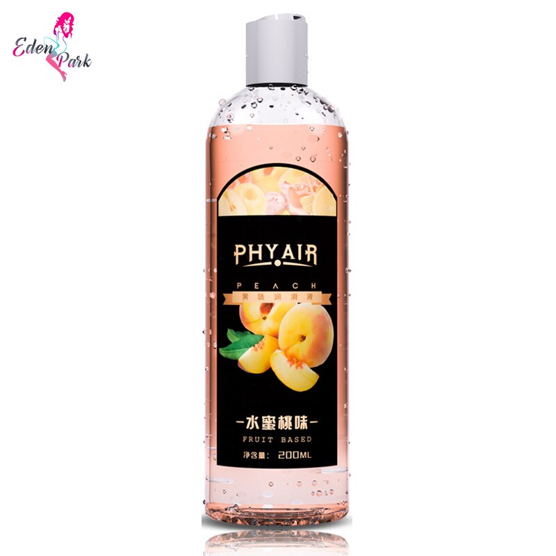 Lubricant anal grease for sexlube gel Vagina lubrication 200ml fruit taste water based oil lubricante sexual fruit flavor - sextoysok
