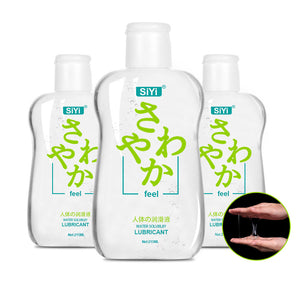 215ML Water Based Lubricant for sex Easy To Clean Lube Massage oil Intimate Lubricant for anal Gay oral men sex (215ml) - sextoysok