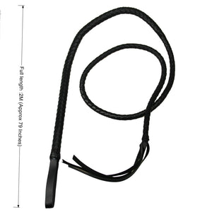 Long bdsm Whip bondage erotic riding horse crop hunting Fetish Leather Spanking Paddle pony play Flogger sex toys for couples - sextoysok