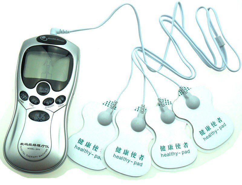 Electro Shock Pads Breast Nipple Massager Slimming Massager Full Body E-Stimulation Physiotherapy Medical Themed Sex Toys - sextoysok