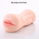 Realistic Oral 3D Deep Throat with Tongue Teeth Maiden Artificial Vagina Male Masturbator Realistic Pussy Oral Sex Toys for Men - sextoysok