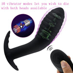 Remote Control Vibrating Prostate Massager Men Anal Plug Waterproof 10 Stimulation Patterns Butt Anus Silicone Sex Toys Sex Shop - sextoysok