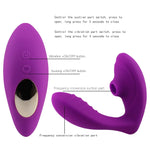 Vagina Sucking Vibrator 10 Speeds Vibrating Sucker Oral Sex Suction Clitoris Stimulator Erotic Sex Toy for Women Sexual Wellness - sextoysok