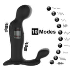 FLXUR Prostate Massage Anal Vibrator Sex Toys for Men USB Rechargeable Silicone Butt Plug G spot Male Masturbator Adult Anal Toy - sextoysok