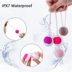 GUIMI 6Pcs Kegel Balls Vagina Tighten vibroegg Silicone Geisha Balls Pelvic Floor Muscle Exercise Kegel Trainer Vaginal Dumbbell - sextoysok