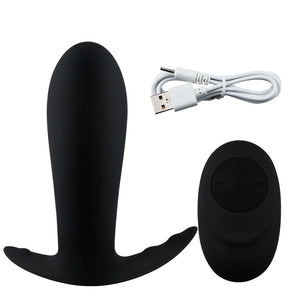 Remote Control Vibrating Prostate Massager Men Anal Plug Waterproof 10 Stimulation Patterns Butt Anus Silicone Sex Toys Sex Shop - sextoysok