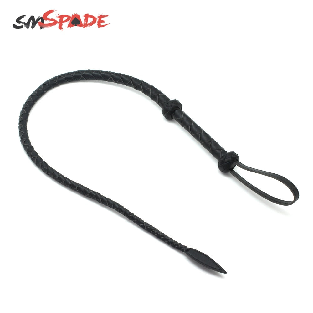 95cm Microfiber Leather Fetish Libido Whip BDSM bondage erotic toys Spanking Paddle Adult Games - sextoysok