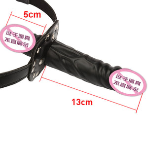 Double-Ended Dildo Gag Head Strapon Mouth Gag Fetish bdsm Bondage Penis Harness Lesbian Sex Toys Sex Products Adult Erotic Toys - sextoysok