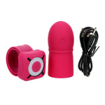 IKOKY Penis Head Massage Penis Vibrator Delay Ejaculation Lasting Trainer 7 Speed Cock Extender Enlargement Sex Toys for Men - sextoysok