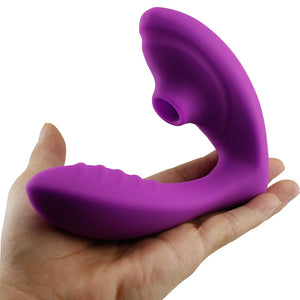 Vagina Sucking Vibrator 10 Speeds Vibrating Sucker Oral Sex Suction Clitoris Stimulator Erotic Sex Toy for Women Sexual Wellness - sextoysok
