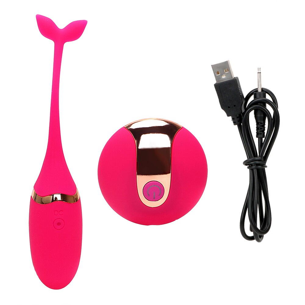VATINE Sex Toys for Women Exercise Vaginal Vibrating Egg Kegel Ball Clitoris Stimulator USB Rechargeable Silicone Dropshipping - sextoysok