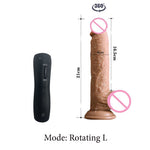 Huge Faloimitator Realistic Dildo Vibrator for Women Strapon Phallus Thick Silicone Penis With Suction Cup Sex Toys for Adults - sextoysok