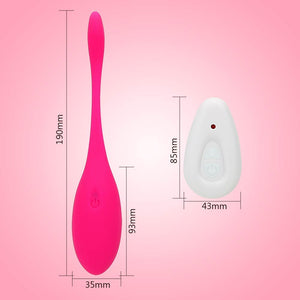 IKOKY Vaginal Tighten Exercise Kegel Balls G Spot Vibrator Sex Toy for Women Vibrating Eggs Silicone Ben Wa Ball - sextoysok