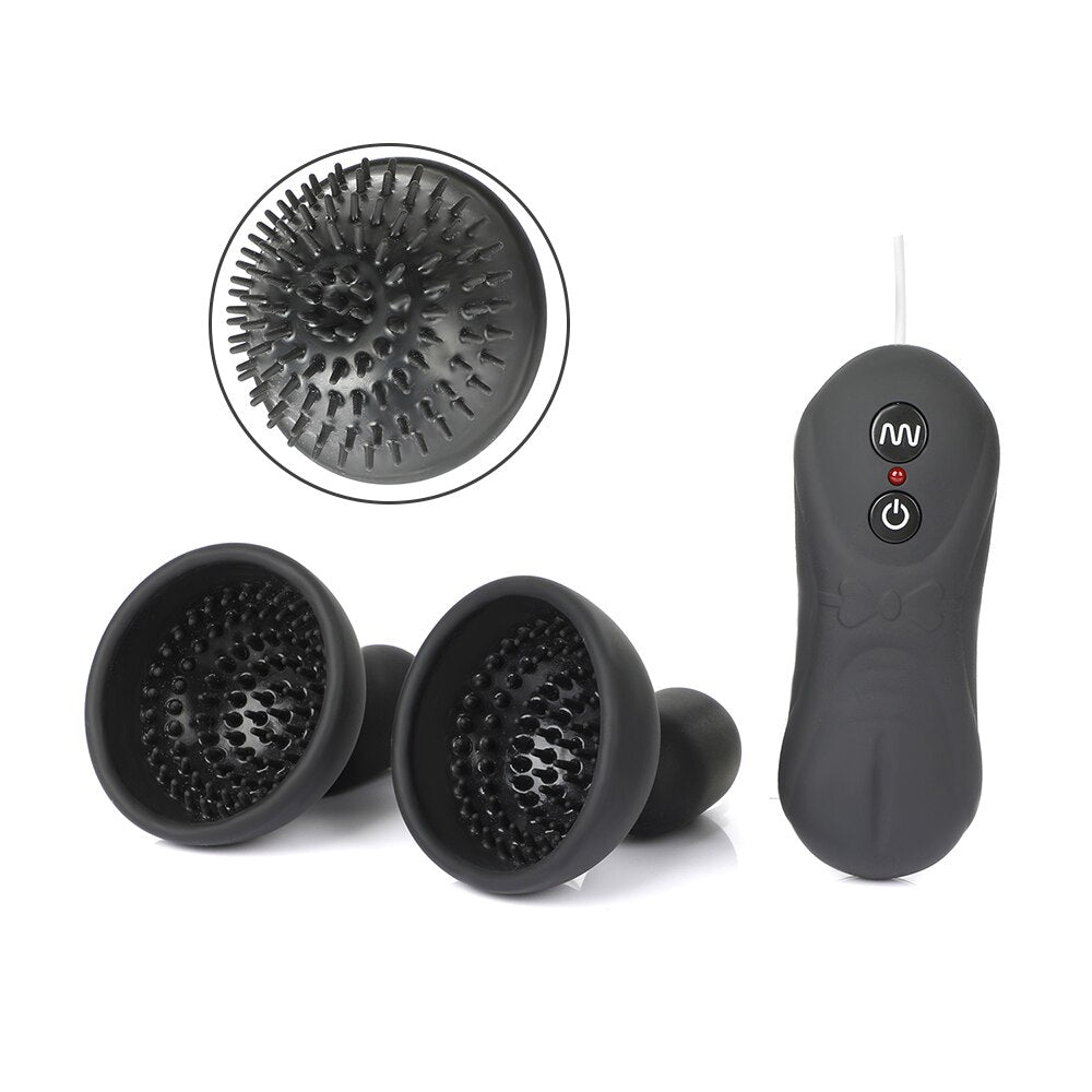 Sex Shop Nipple Sucking Vibrator For Woman Breast Enhance Pump Sleeve Massage Breast Enlarge Device For Women Erotic Sex Machine - sextoysok