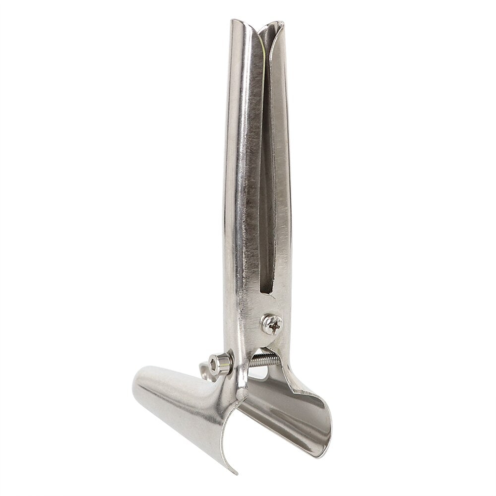 IKOKY Anal Vaginal Dilator Anal Expansion Expander Butt Plug Anus Speculum Sex Toys for Women Men Stainless Steel - sextoysok
