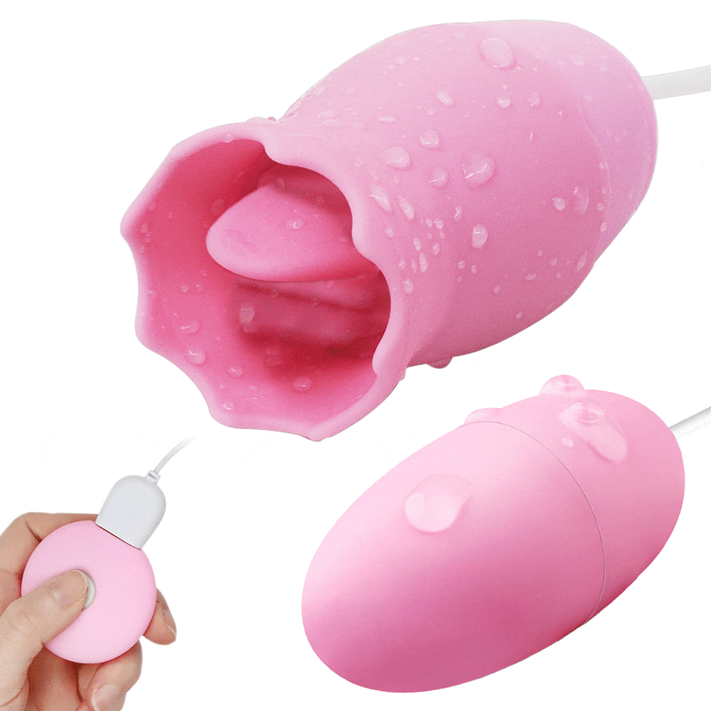 Adult Diary 20 Speeds Magic Tongue Sucking Vibrator Clitoris Massager Vagina Ball Masturbation Intimate Goods Nipple Sucker - sextoysok