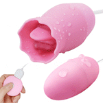 Adult Diary 20 Speeds Magic Tongue Sucking Vibrator Clitoris Massager Vagina Ball Masturbation Intimate Goods Nipple Sucker - sextoysok