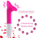 Man nuo Powerful Clitoral Sex Toys for Women 12 Modes Vagina Stimulator Massager Oral Sex Safe Silicone Vibrator Waterproof - sextoysok