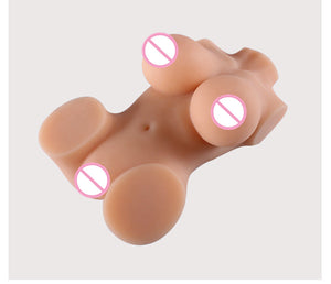 High Quality Adult 3D Designed Realistic Mini Annika,Silicone Artificial Love Doll,Flesh Color Real Sex Doll For Men Sex Toy - sextoysok