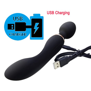10 Speeds Powerful Big Vibrators for Women Magic Wand Body Massager Sex Toy For Woman Clitoris Stimulate Female Sex Products - sextoysok