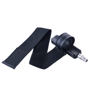 HISMITH Sex Machine attachments Muti-Function Bandage for Sex Toy Compatible with Male Masturbation Cup and Vibrator sex product (black) - sextoysok