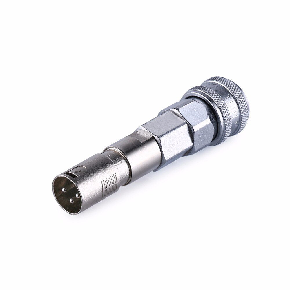 HISMITH Quick Air connector Adapter for 3XLR Connector Sex Machine (Siliver) - sextoysok