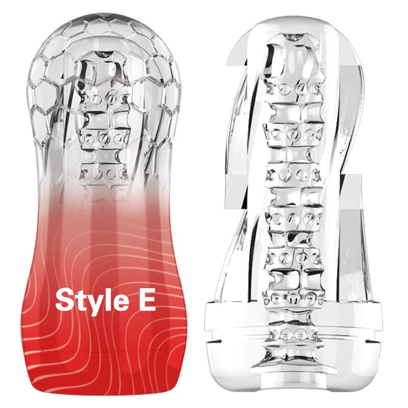 Artificial Vagina Masturbation Soft Stick Sex Machine for Men Silicone Pussy Sucking Erotic Adult Toys for Men Male Masturbator - sextoysok