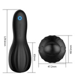 Glans Exerciser 10 Mode Vibrator Penis Enlargement Dotted Delay Masturtion Toy for Men Penis Massage Vibrator Male Devices Toys - sextoysok