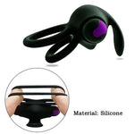 Khalesex Fantasty Climax Delay Man Bullets Vibrator Ejaculation Lock Ring Clitoris Testis Stimulate Sex Toys for Man 10 Speeds - sextoysok
