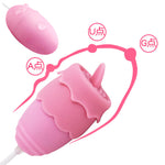 Silent Tongue Vibrator Clitoris Sucker Breast Massage G Spot Prostate Stimulator Sex Licking Toys Vagina Oral Masturbator Erotic - sextoysok