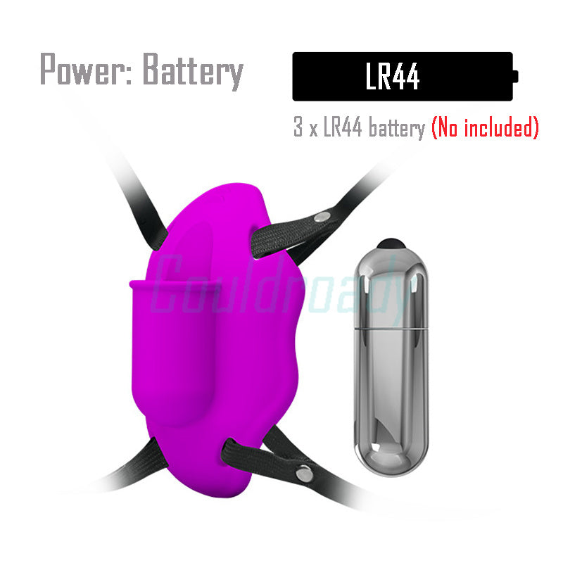 Butterfly Female Masturbator 10 Speed Strap On Stimulation Sexy Invisible Underwear T Pants Clit Vibrator Sex Toys For Women - sextoysok