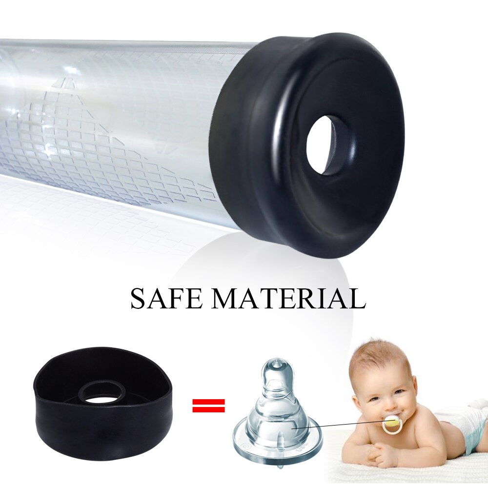 Penis Pump Penis Extender vacuum pump Adult Sex Toys For Men Penis Enlargement pump Cock Trainer Male Masturbator - sextoysok