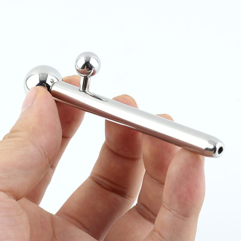 BEEGERThe Ultimate Prince Albert Cum Thru Penis Wand, Attachable to Piercings Urethral Wand for Male Sounding Pleasures (80mm length) - sextoysok