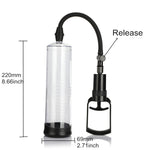 Adult Sex Toys Penis Pump Sex Toy for Men Penis Extender Penis Pump Enlarger for Man Masturbator Delay Lasting Trainer Sex Shops (Black With BOX) - sextoysok