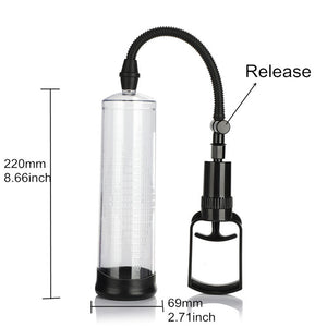 Adult Sex Toys Penis Pump Sex Toy for Men Penis Extender Penis Pump Enlarger for Man Masturbator Delay Lasting Trainer Sex Shops (Black With BOX) - sextoysok