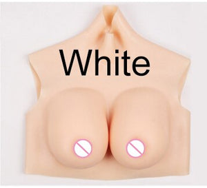 Eyung C Cup Silicone Fake Boobs Chest Erotic Tit Breast Plate Silicone for Male Crossdresser Transvestite Realistic Breast Boob - sextoysok