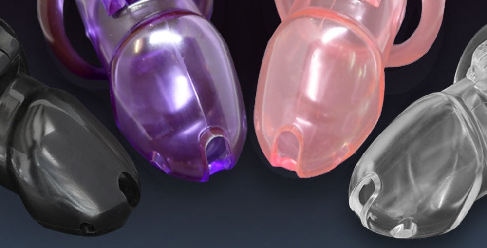 Chaste Bird Amazing Price Male Bio-sourced Resin Chastity Device Cock Cage HT V3 Belt With 4 Penis Rings Adult Sex Toys A380 - sextoysok