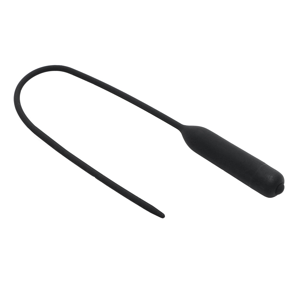 IKOKY 5.5mm Vibrating Penis Plug Urethral Dilators Male Masturbator Vibrator Sex toys For Men Silicone Sex Sounds Catheters - sextoysok