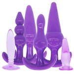 DOMI 6pcs/set New Booty Beads Ball Anal Sex Toy Adult Butt Plug Silicone Anal Plug Lot Sex Toys - sextoysok