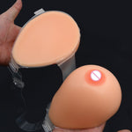 1Pair Artificial Breasts Beige Silicone Breast Forms Fake boobs realistic silicone breast forms crossdresser - sextoysok