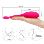 IKOKY Kegel Exercise Vaginal Ball Remote Control G-spot Vibrator Sex Toys for Women USB Charge Vibrating Egg Ben Wa ball - sextoysok