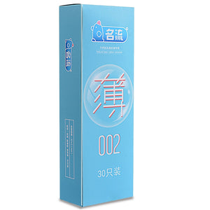 PERSONAGE 120 Pcs 002 Men Penis Sleeve Intimate Condoms Sex Toys Ultra Thin Kondom Lubricanted Condones Male Contraception (120Pcs) - sextoysok