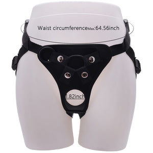 20CM Double Hole Strap On Realistic Dildo Pants For Lesbian Couple Strapon Harness Dildos With Suction Cup Adult Sex Products - sextoysok